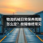 物流机械日常保养周期怎么定？故障维修常见问题处理